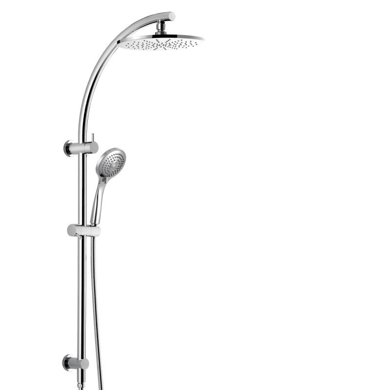 Round Chrome Shower Station CH2128