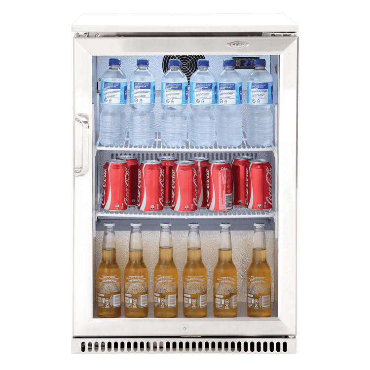 Beefeater 120L Stainless steel Single Door Outdoor Display Fridge BS28130