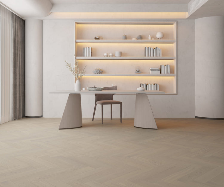 Oak CW Herringbone flooring $69sqm