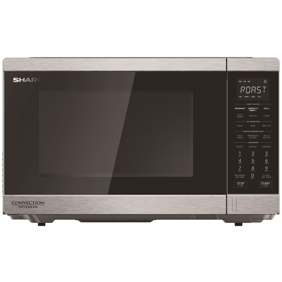 Sharp 1100W Stainless steel Inverter Convection Microwave R890EST (Pick up only)