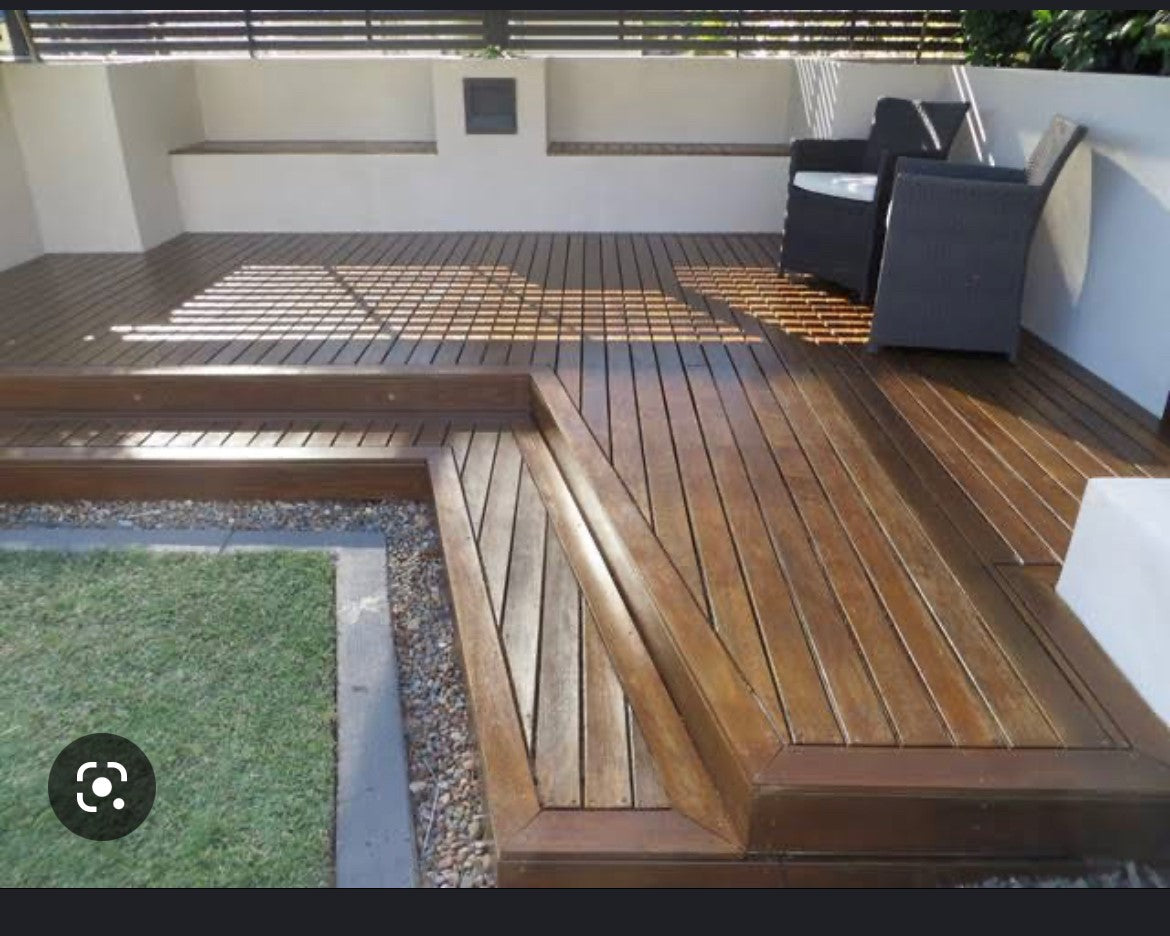 134x22 Spotted Gum Utility grade decking with Sydney Metro delivery included $6.75LM