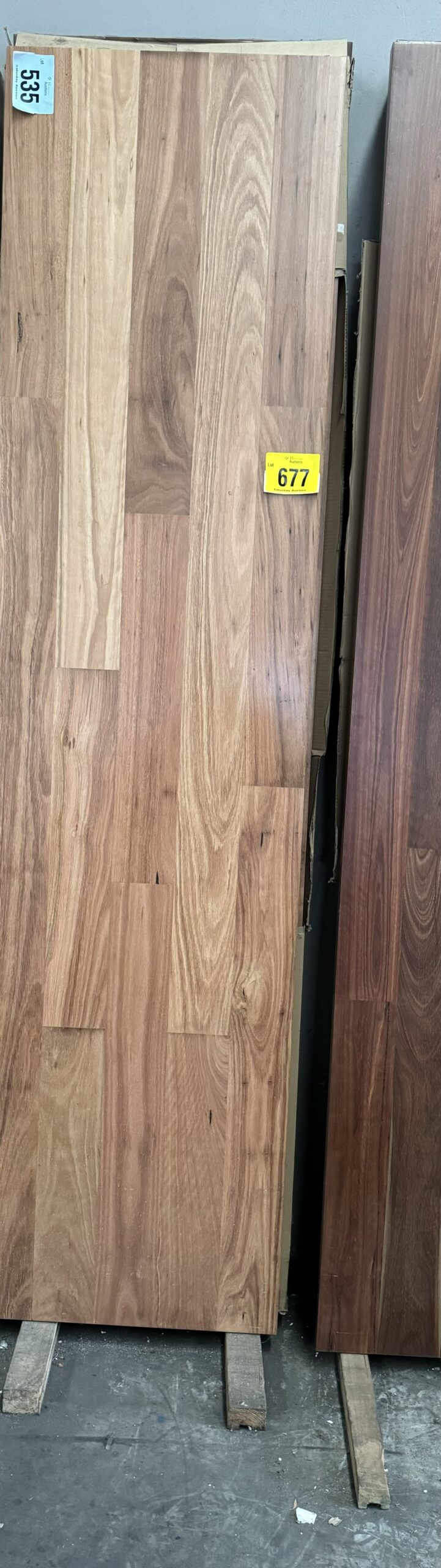 Blackbutt Engineered pre-finished Hardwood Benchtop 2440x620x35mm 9923-2 (3mm veneer with pine substrate)