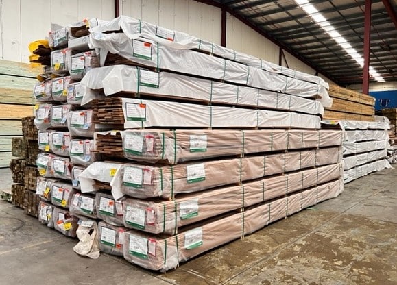 130x19 Blue Gum Hardwood T&G EM Natural Grade Flooring $5.85 LM