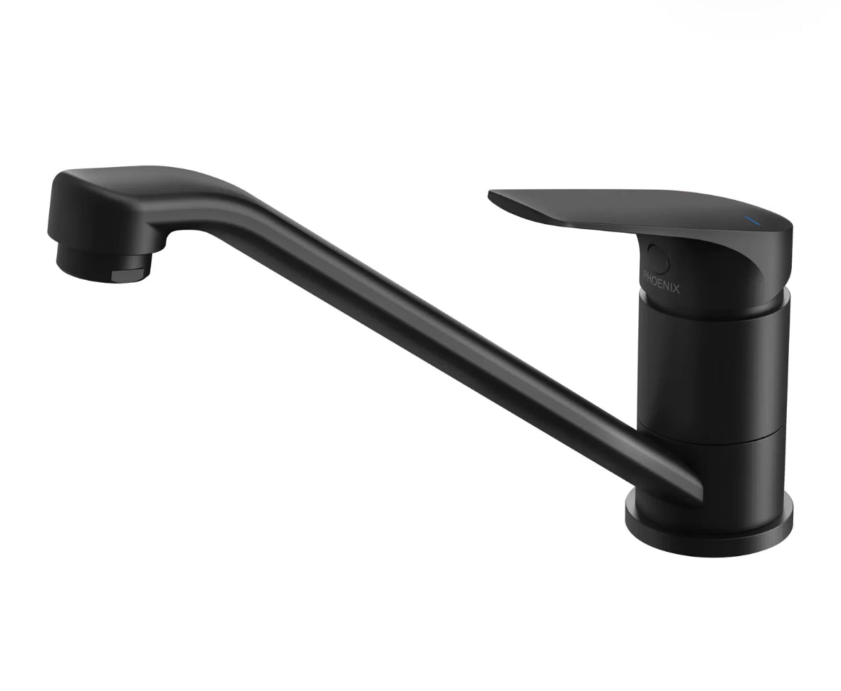 Pheonix matte black ivy mkii swivel sink mixer (Pick up only)