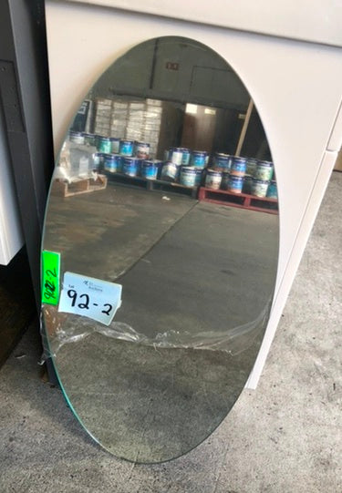 800x400mm Oval Mirror (Pick up only)