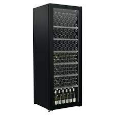 Vintec Black 306 bottle wine cabinet VWM306SBA-L