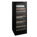 Vintec Black Versatile 148-bottle wine cabinet VWM148SBA-R