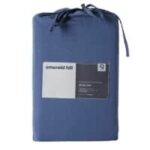 Emerald Hill King size Blue washed microfibre sheet set