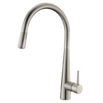 Brushed chrome Pull-out Kitchen Mixer BU1021
