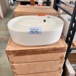 white gloss basin 520x400x150mm