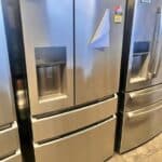 Westinghouse 609L french door stainless steel fridge with convertible drawer WHE6170SB
