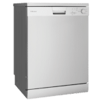Westinghouse 600mm stainless steel and silver freestanding dishwasher WSF6602XA