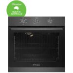 Westinghouse 600mm Dark stainless multifunction oven WVE6314DD